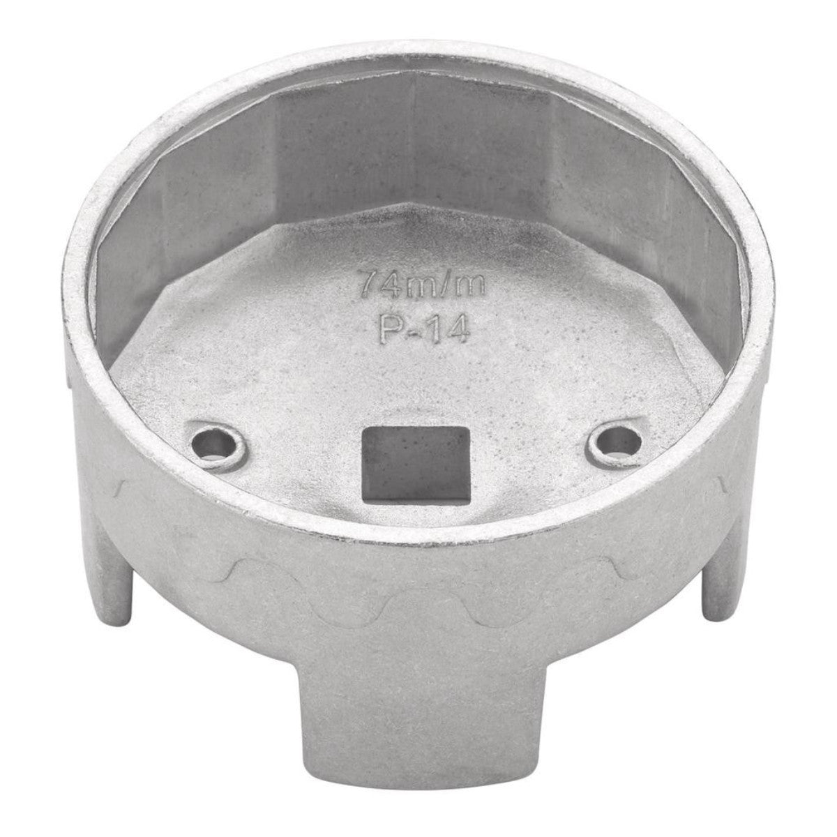 Draper Oil Filter Wrench, 1/2" Sq. Dr., 74mm/14 Flutes 27749