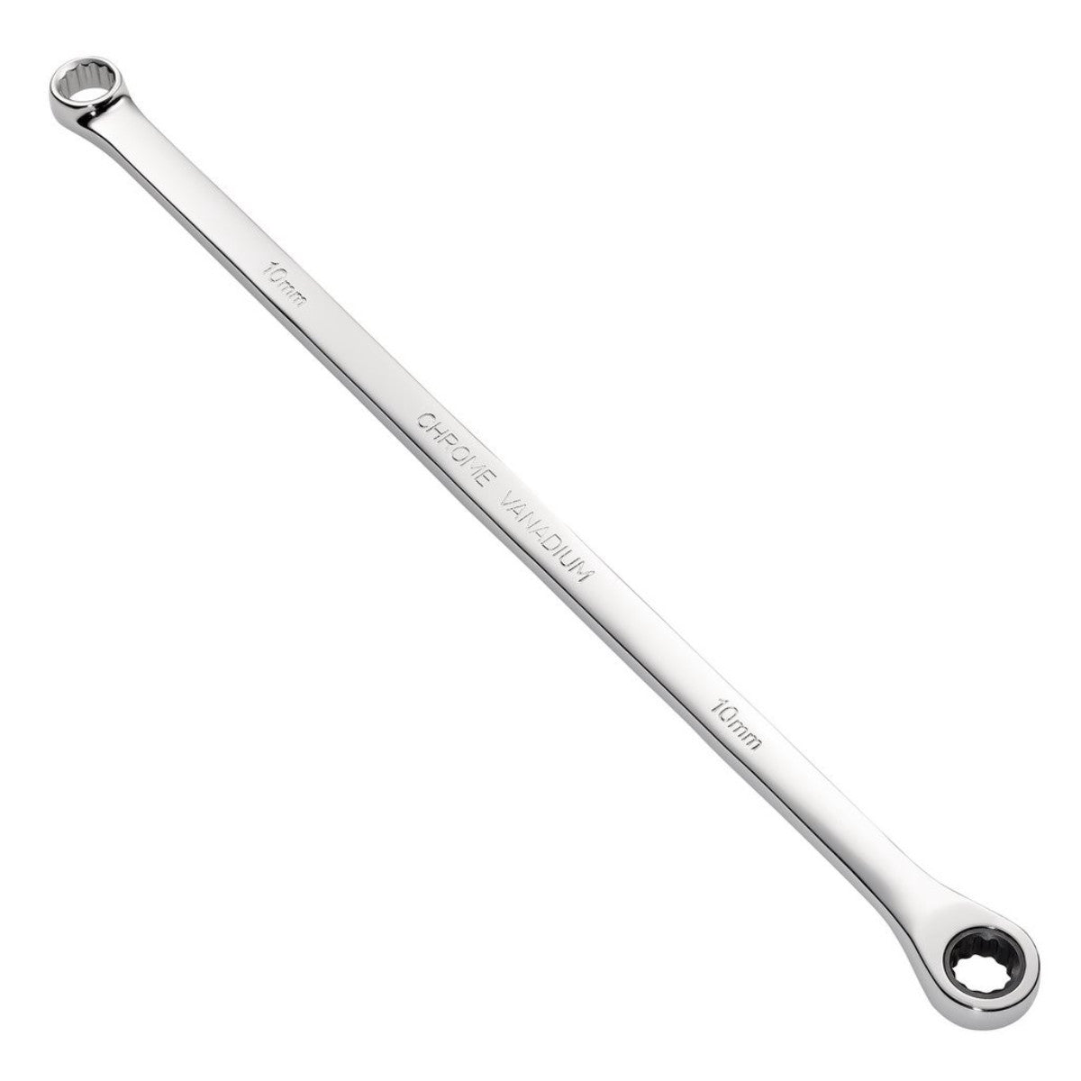 Draper HI-TORQ Metric Extra-Long Double Ring Ratchet Spanner, 10mm 27766