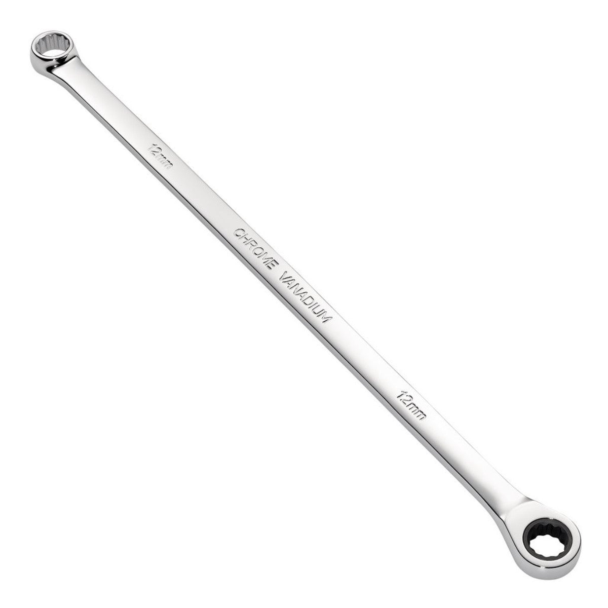 Draper HI-TORQ Metric Extra-Long Double Ring Ratchet Spanner, 12mm 27767