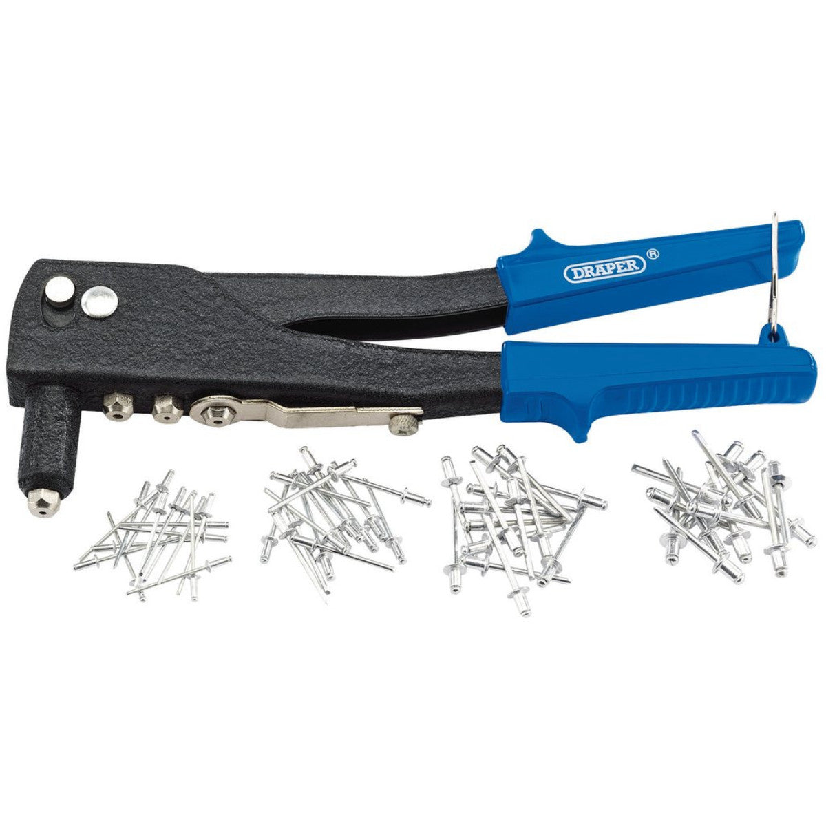Draper Hand Riveter Kit for Aluminium Rivets 27847