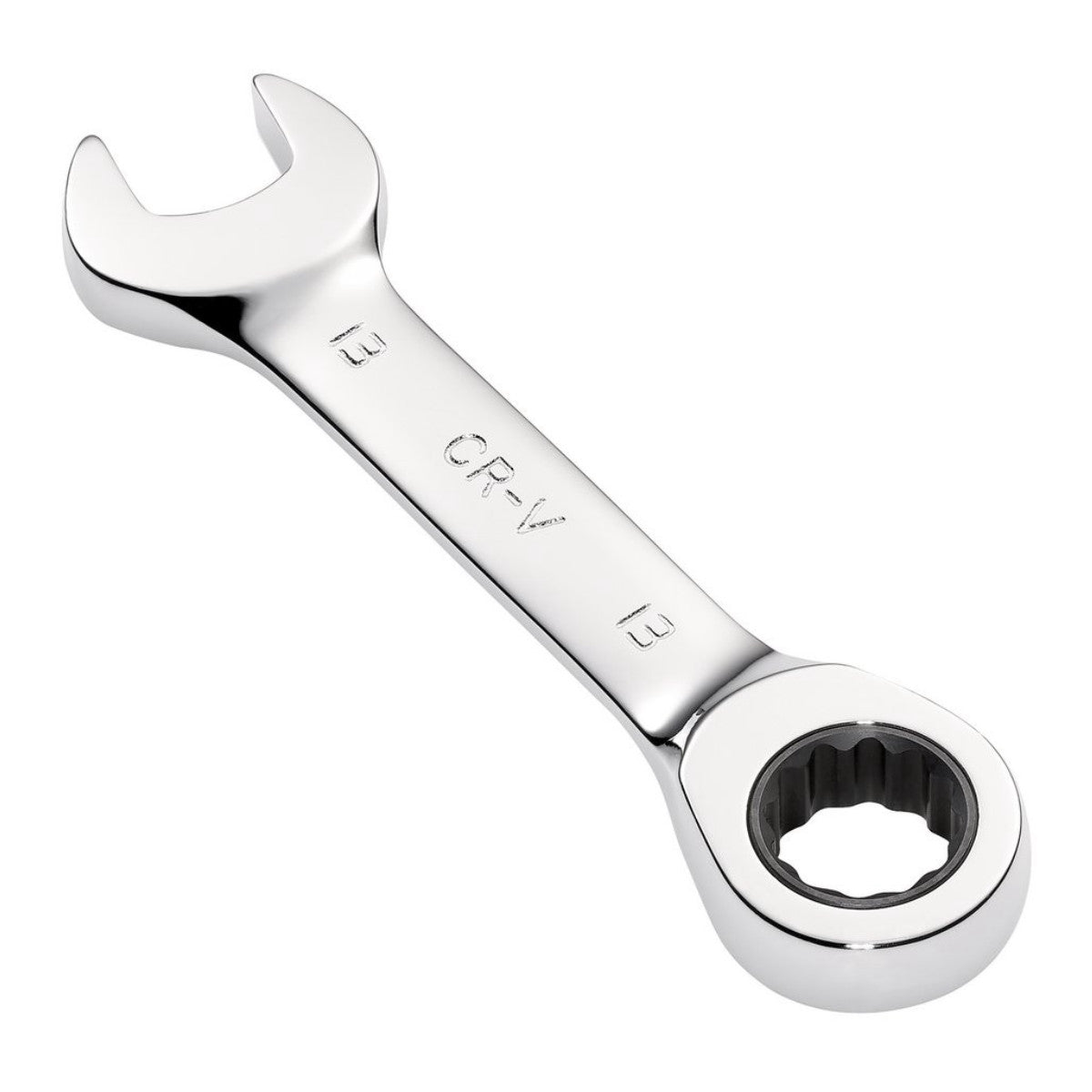 Draper HI-TORQ Metric Stubby Ratchet Combination Spanner, 13mm 27891