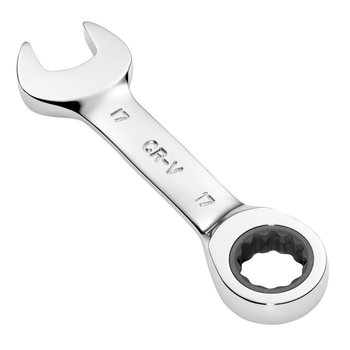 Draper HI-TORQ Metric Stubby Ratchet Combination Spanner, 17mm 27914
