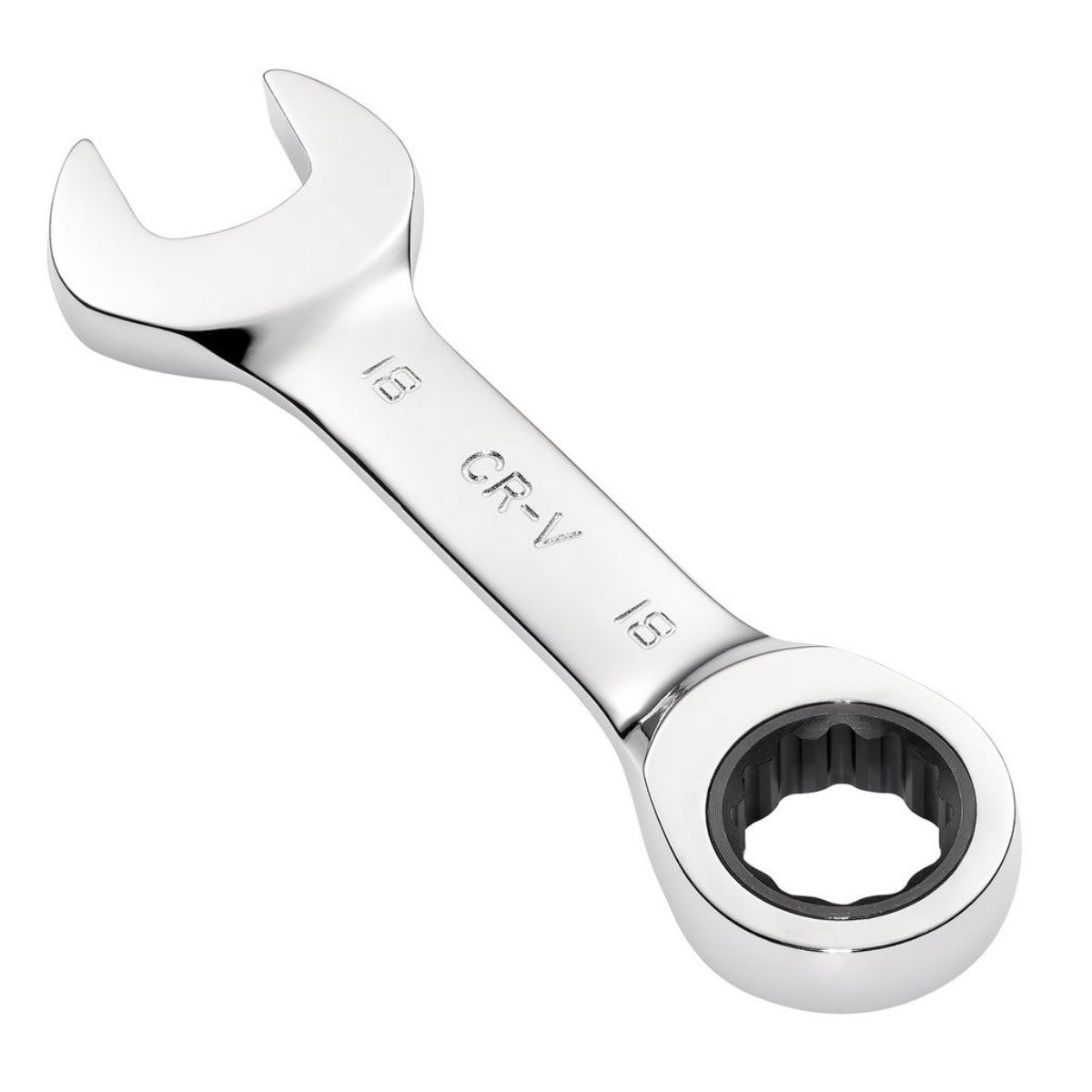 Draper HI-TORQ Metric Stubby Ratchet Combination Spanner, 18mm 27915