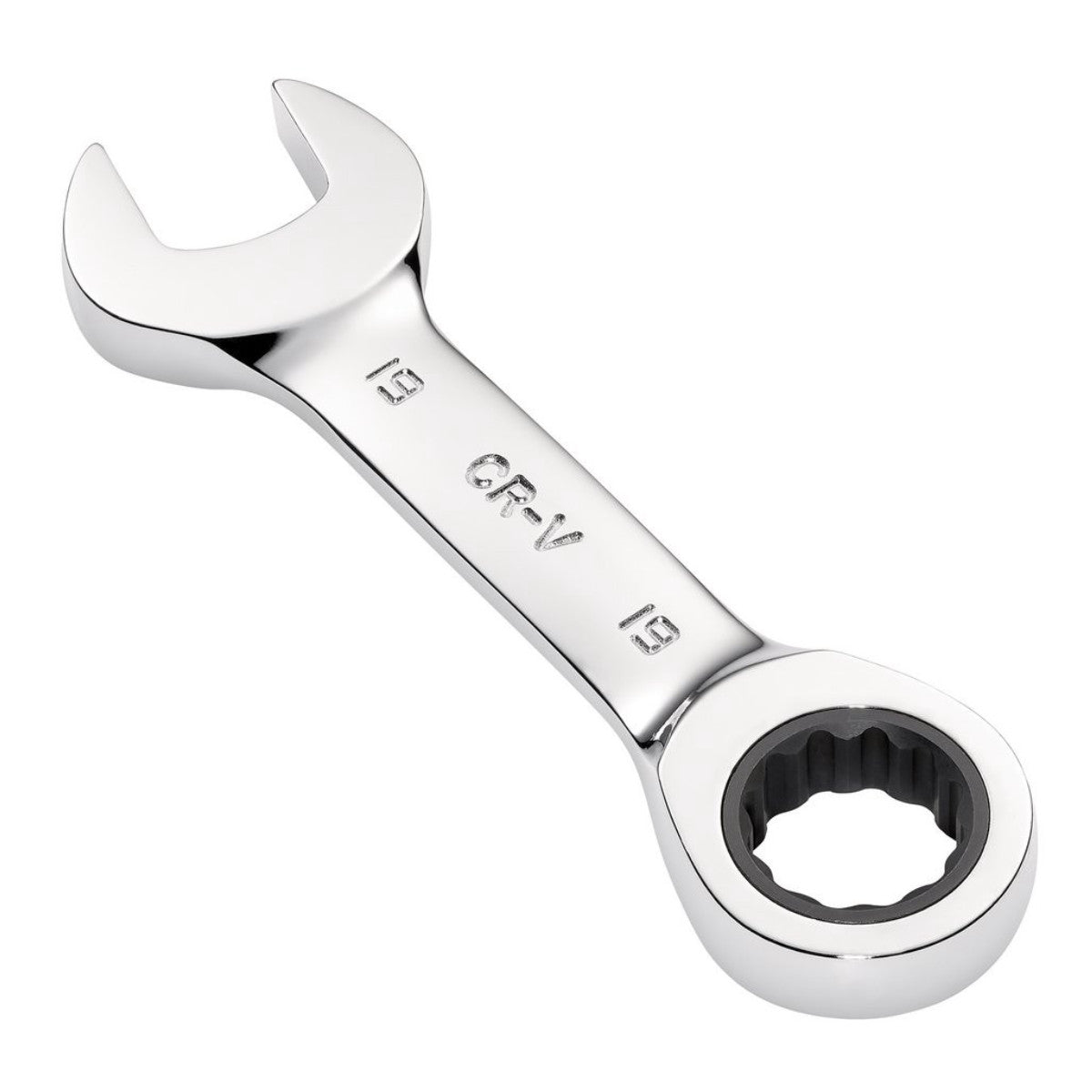 Draper HI-TORQ Metric Stubby Ratchet Combination Spanner, 19mm 27930