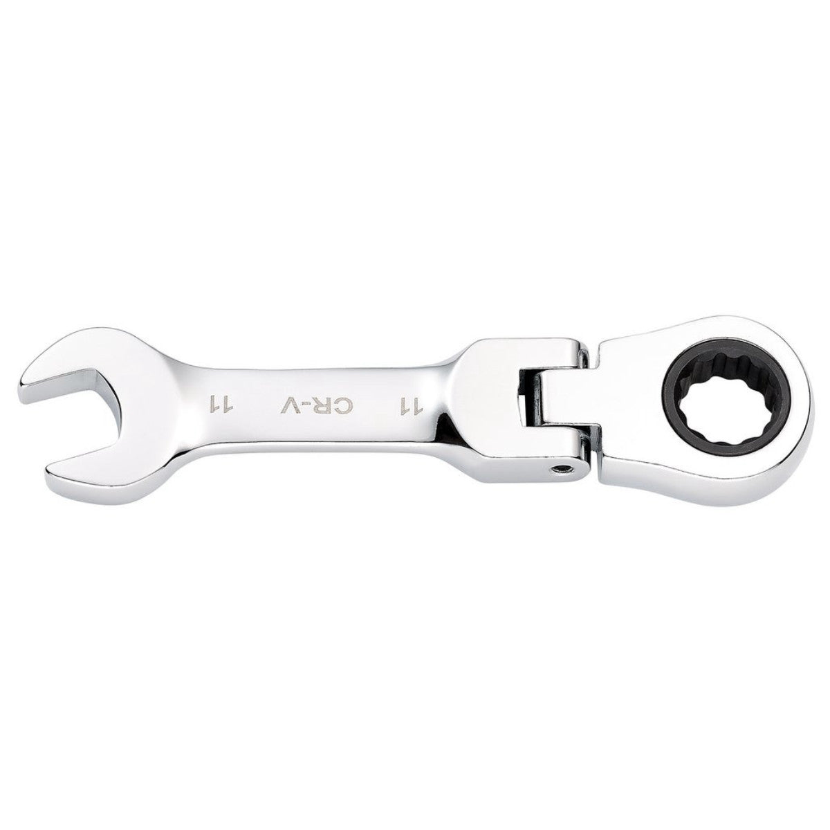 Draper HI-TORQ Metric Stubby Flexible Head Ratchet Combination Spanner, 11mm 27966