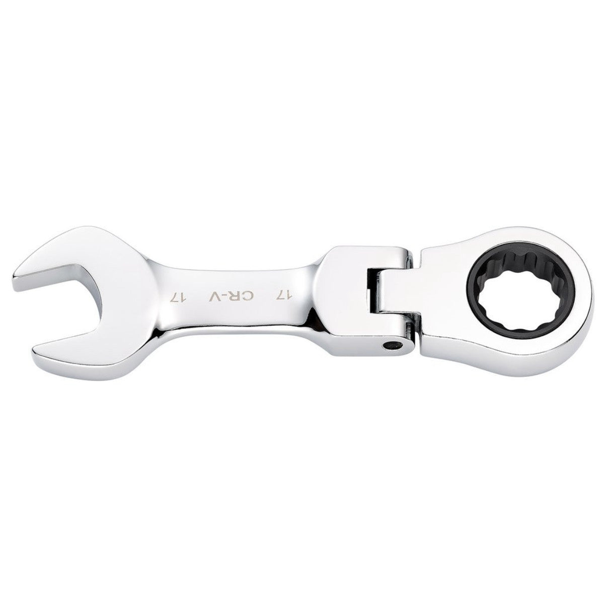 Draper HI-TORQ Metric Stubby Flexible Head Ratchet Combination Spanner, 17mm 27977