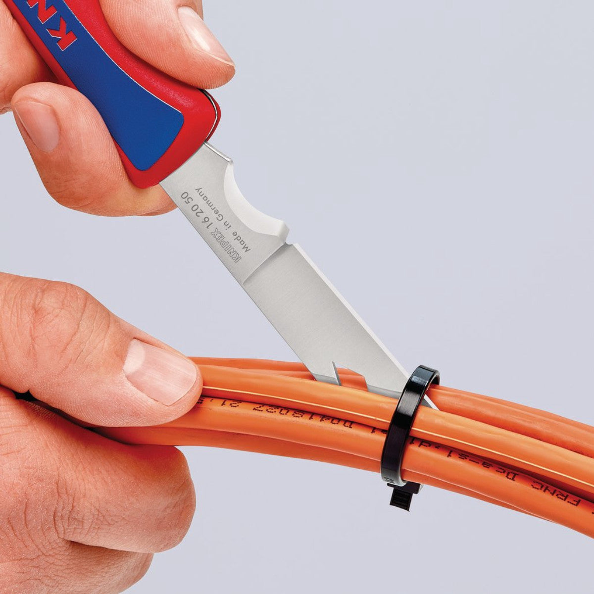 Knipex 16 20 50 SB Folding Knife for Electricians,120mm 28067