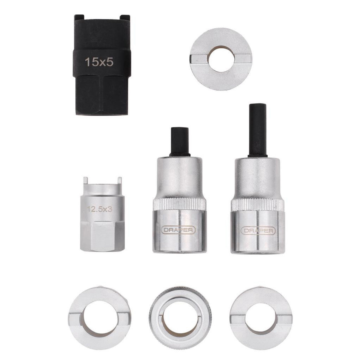 Draper Strut Nut Kit (8 Piece) 28194