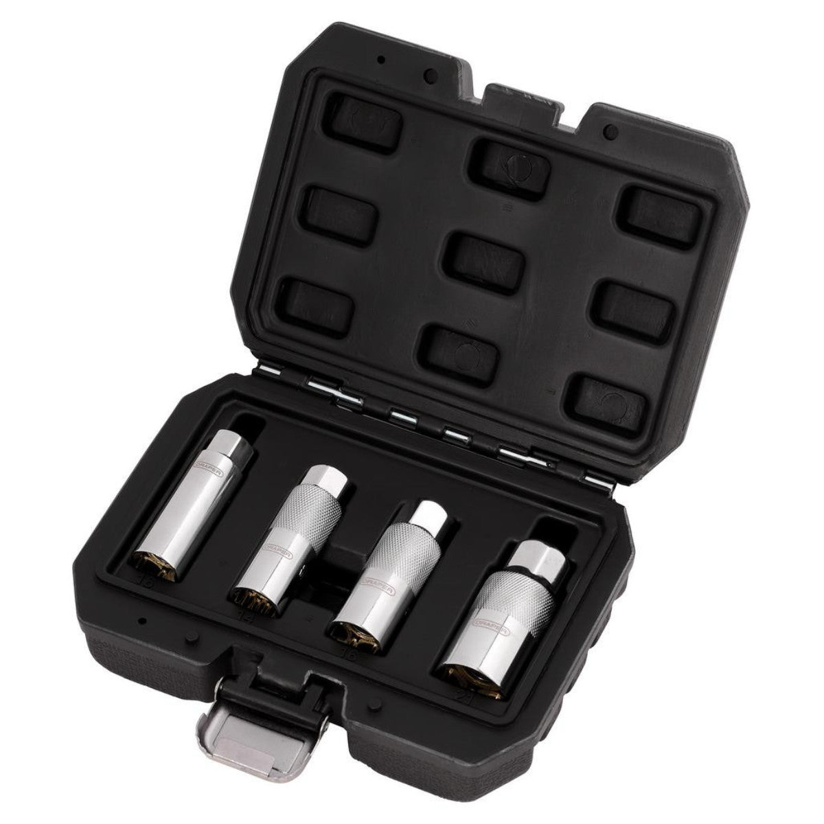 Draper Magnetic Spark Plug Socket Set, 3/8" Sq. Dr. (4 Piece) 28195