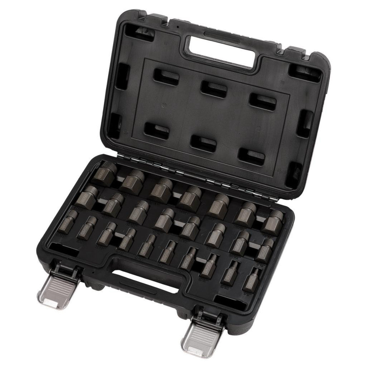 Draper Imperial Bolt Extractor Set, 3/8" Sq. Dr. (25 Piece) 28196