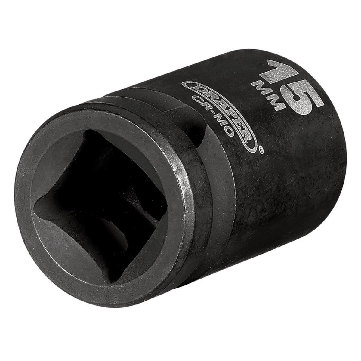 Draper HI-TORQ Impact Socket, 1/2" Sq. Dr., 15mm 28470