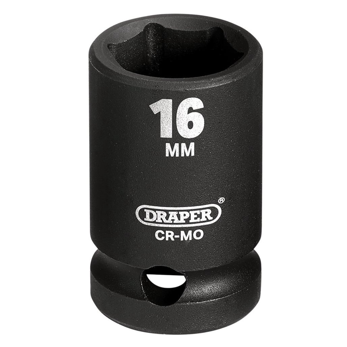 Draper HI-TORQ Impact Socket, 1/2" Sq. Dr., 16mm 28488