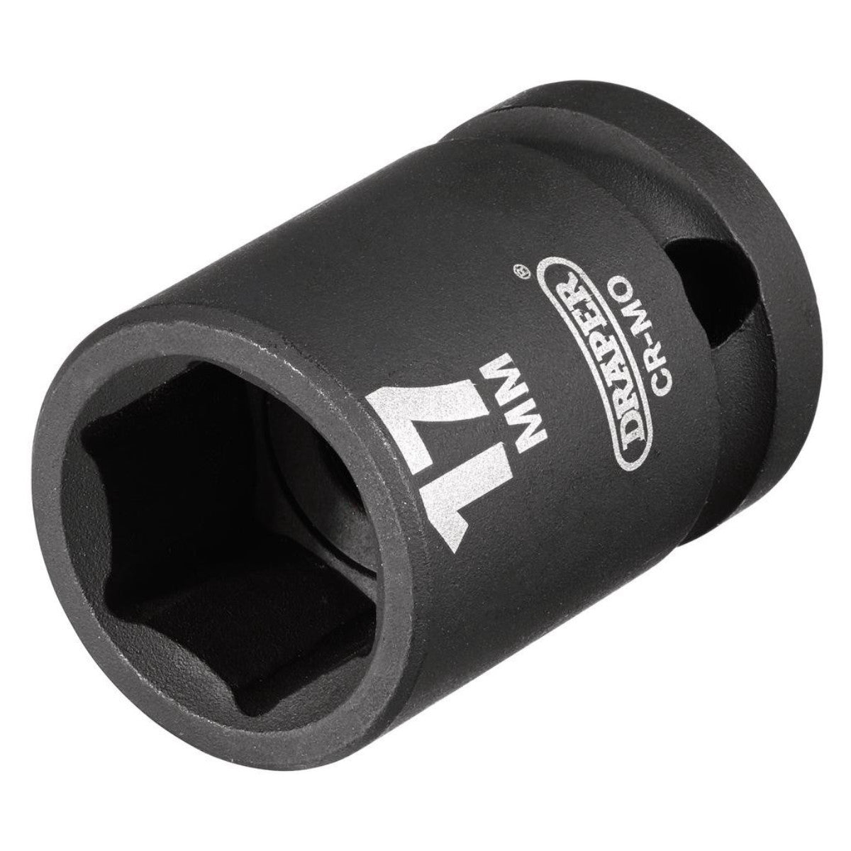 Draper HI-TORQ Impact Socket, 1/2" Sq. Dr., 17mm 28496