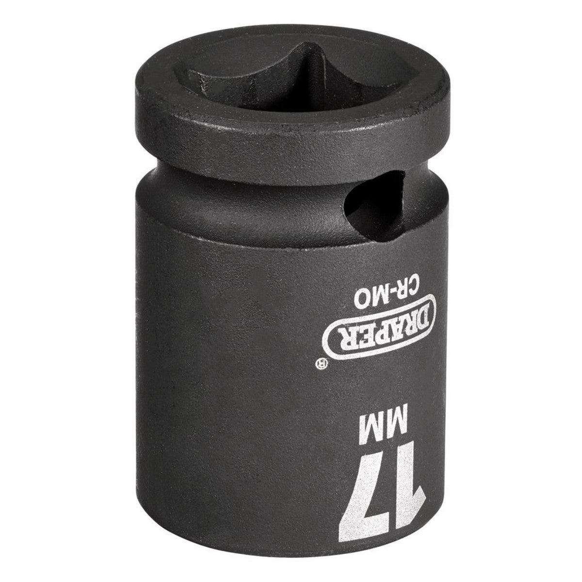 Draper HI-TORQ Impact Socket, 1/2" Sq. Dr., 17mm 28496