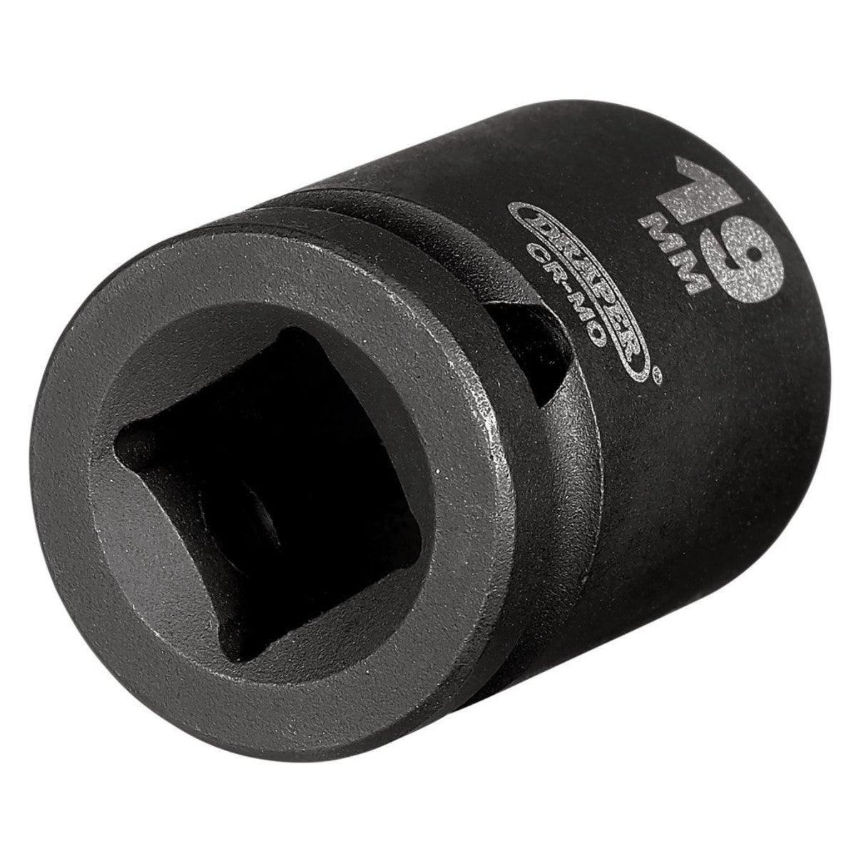 Draper HI-TORQ Impact Socket, 1/2" Sq. Dr., 19mm 28503