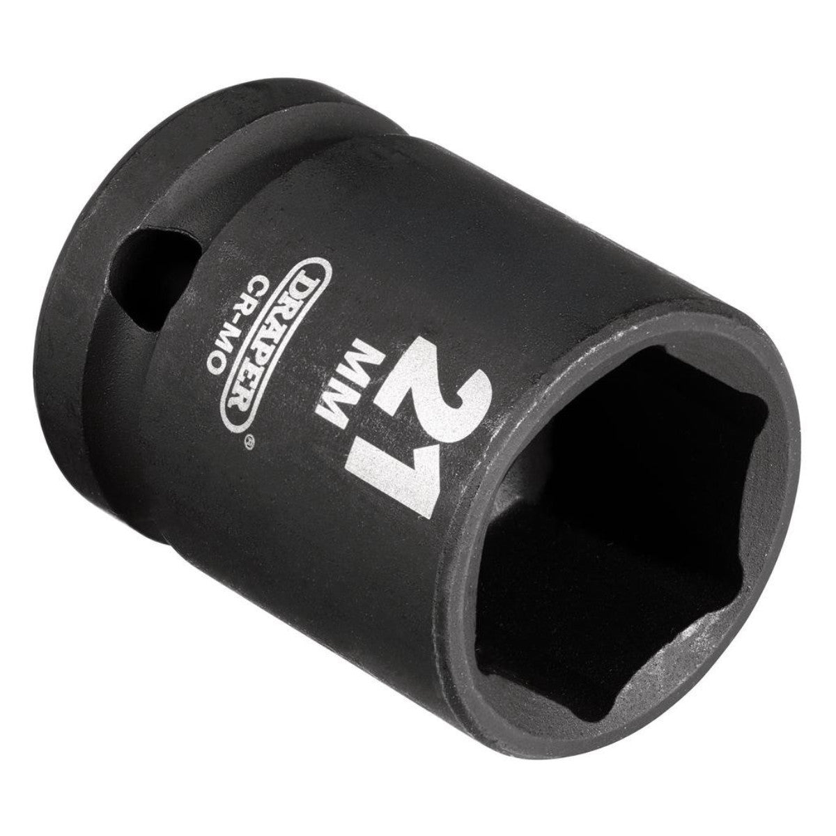 Draper HI-TORQ Impact Socket, 1/2" Sq. Dr., 21mm 28511
