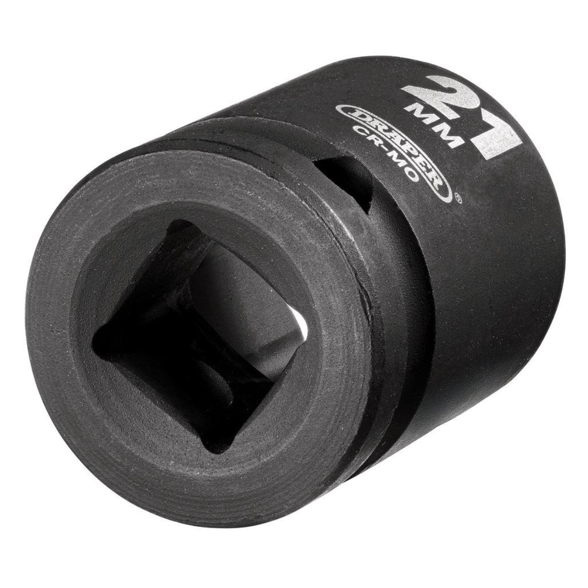 Draper HI-TORQ Impact Socket, 1/2" Sq. Dr., 21mm 28511