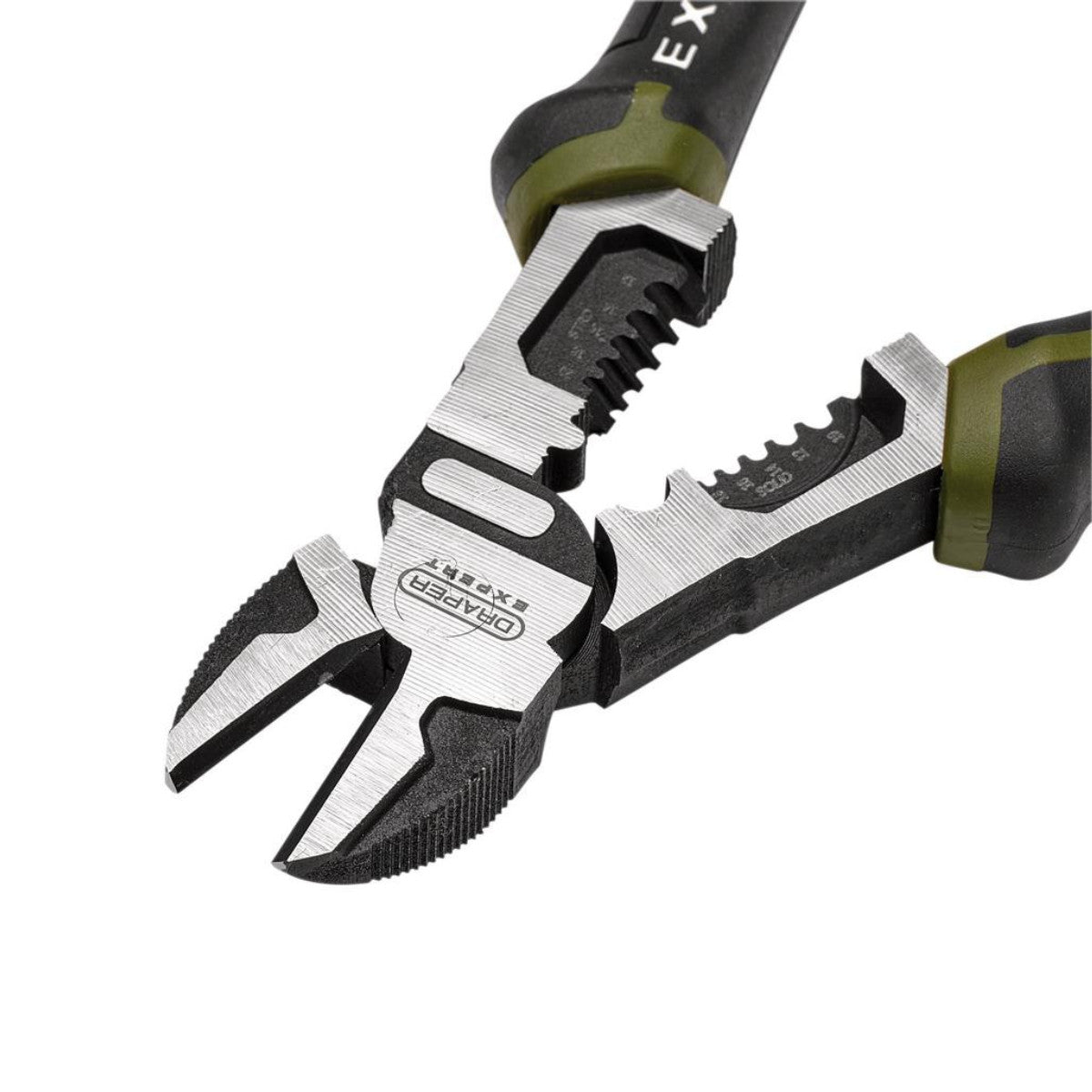 Draper Expert Side Cutters with Wire Stripper, 200mm 28528