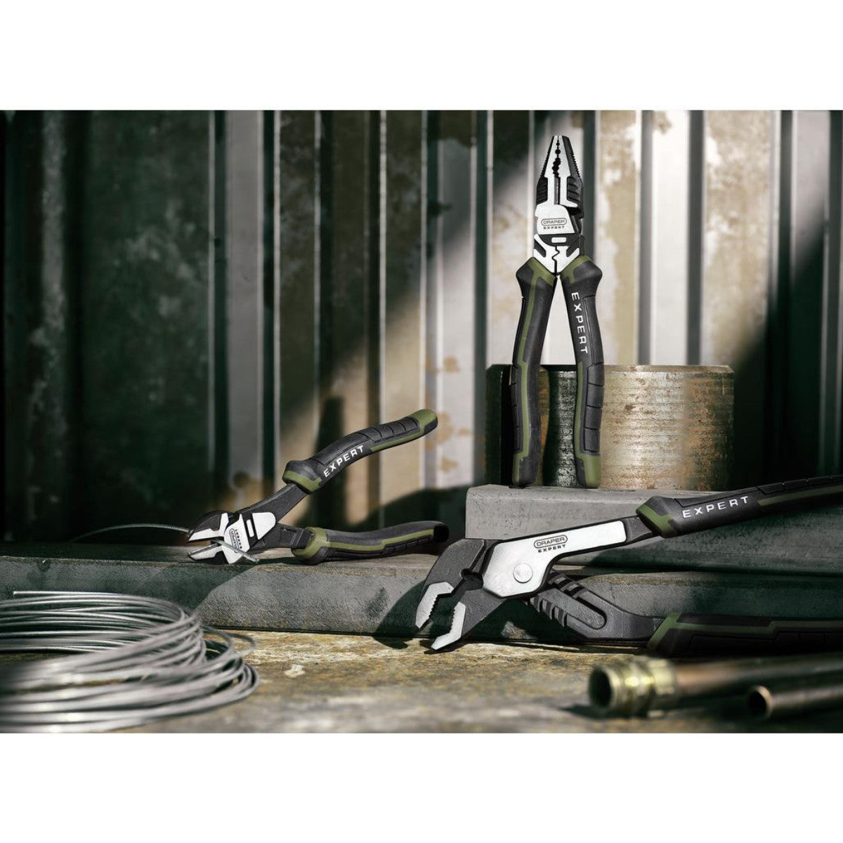 Draper Expert High Leverage Pliers Set with Water Pump Pliers (3 Piece) 28536