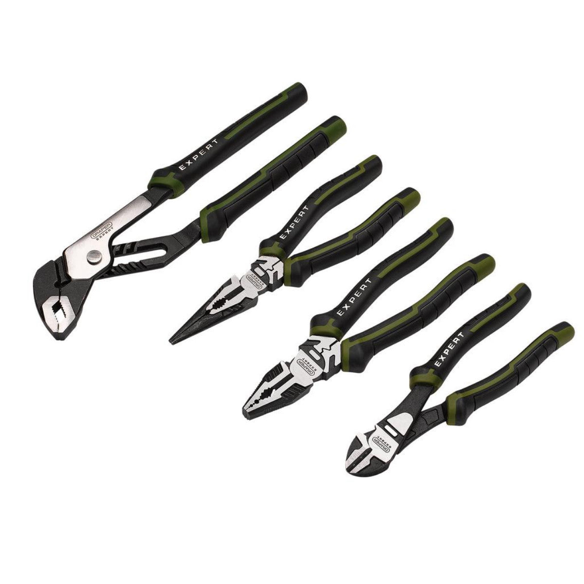 Draper Expert High Leverage Pliers Set with Water Pump Pliers (4 Piece) 28539