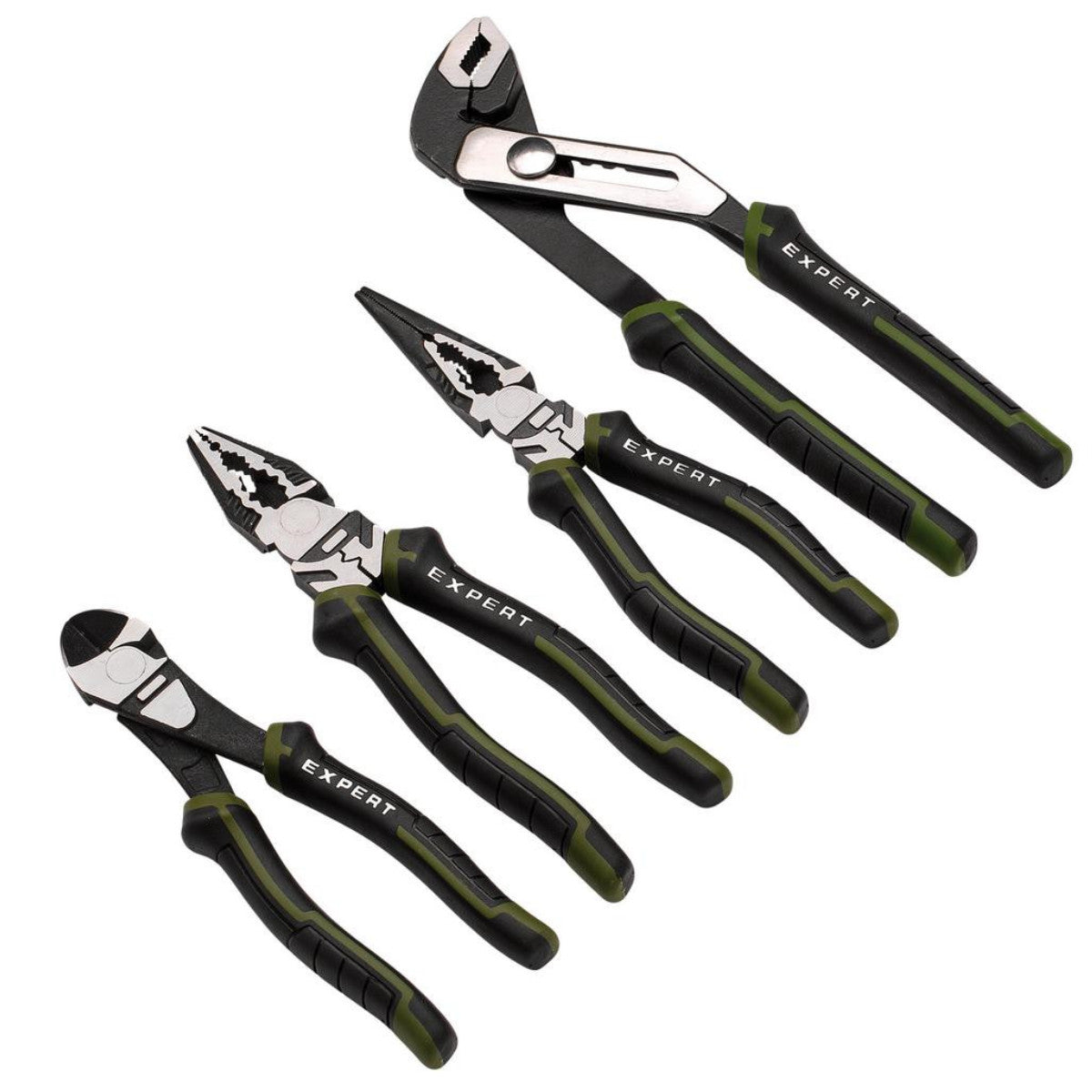 Draper Expert High Leverage Pliers Set with Water Pump Pliers (4 Piece) 28539