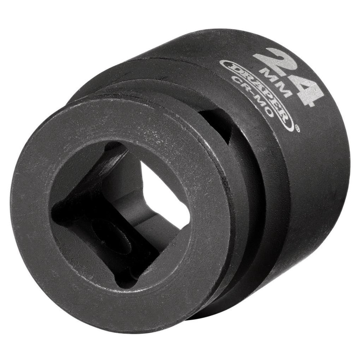 Draper HI-TORQ Impact Socket, 1/2" Sq. Dr., 24mm 28545