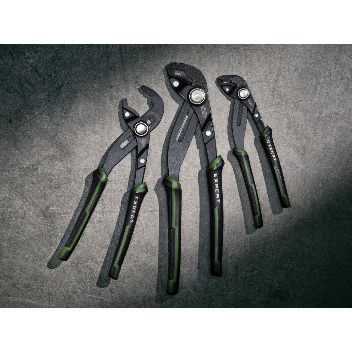 Draper Expert Quick Release Water Pump Pliers Set (3 Piece) 28552