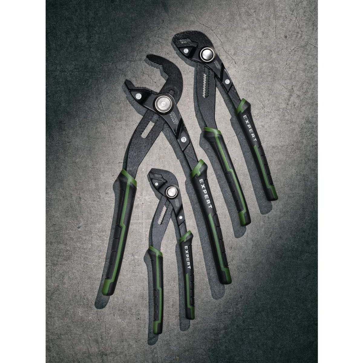 Draper Expert Quick Release Water Pump Pliers Set (3 Piece) 28552