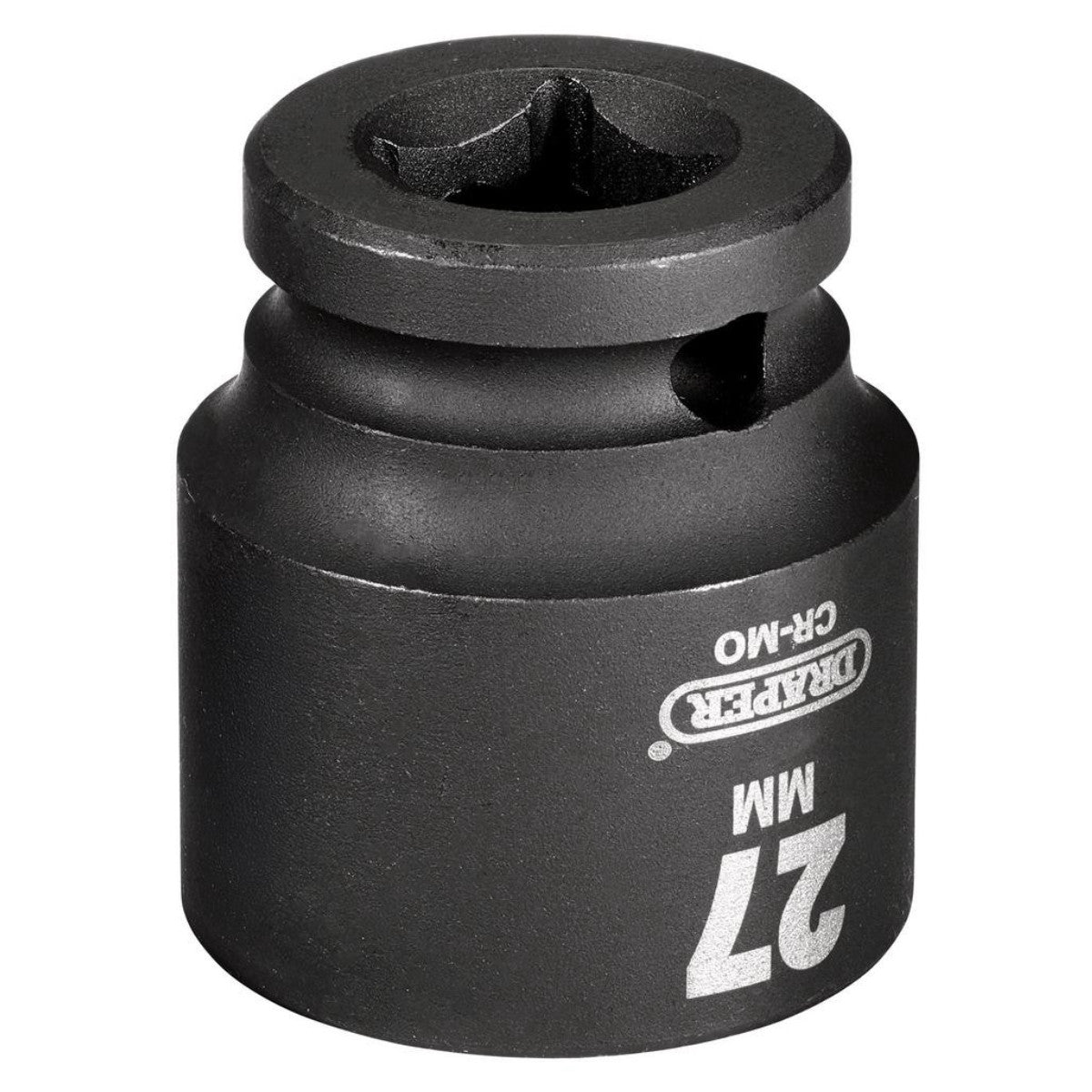 Draper HI-TORQ Impact Socket, 1/2" Sq. Dr., 27mm 28561