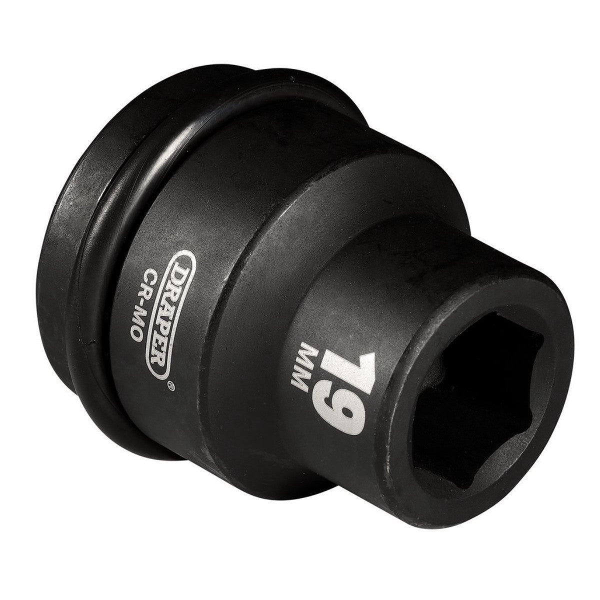 Draper Hi-TORQ Impact Socket, 3/4" Sq. Dr., 19mm 28660