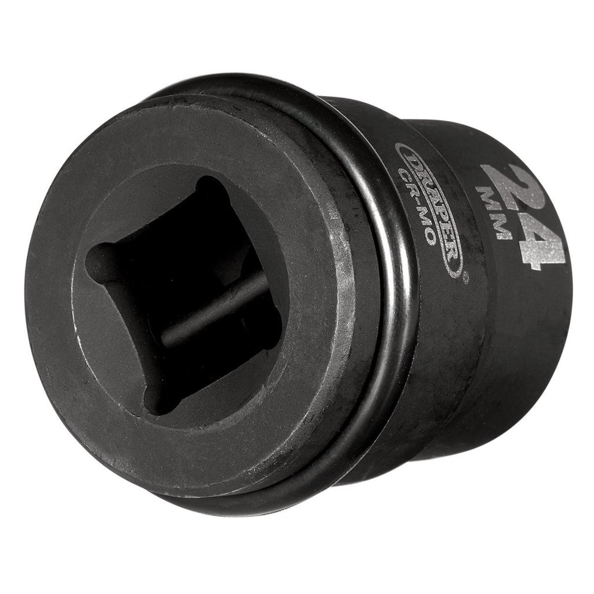 Draper HI-TORQ 6 Point Impact Socket, 3/4" Sq. Dr., 24mm 28694