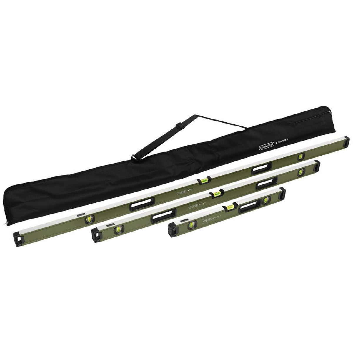 Draper Expert Box Spirit Level with Handle Set (3 Piece) 29006