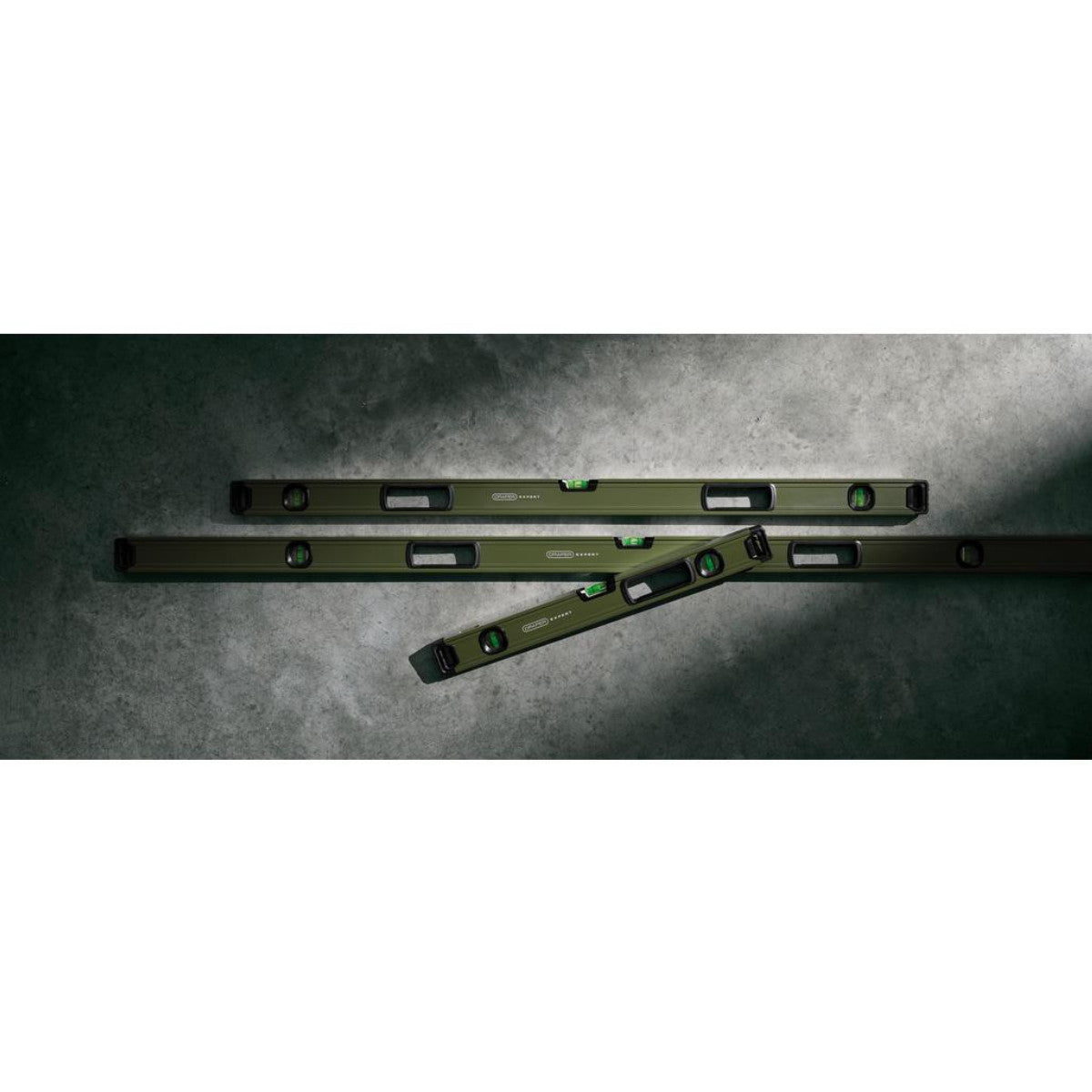 Draper Expert Box Spirit Level with Handle Set (3 Piece) 29006