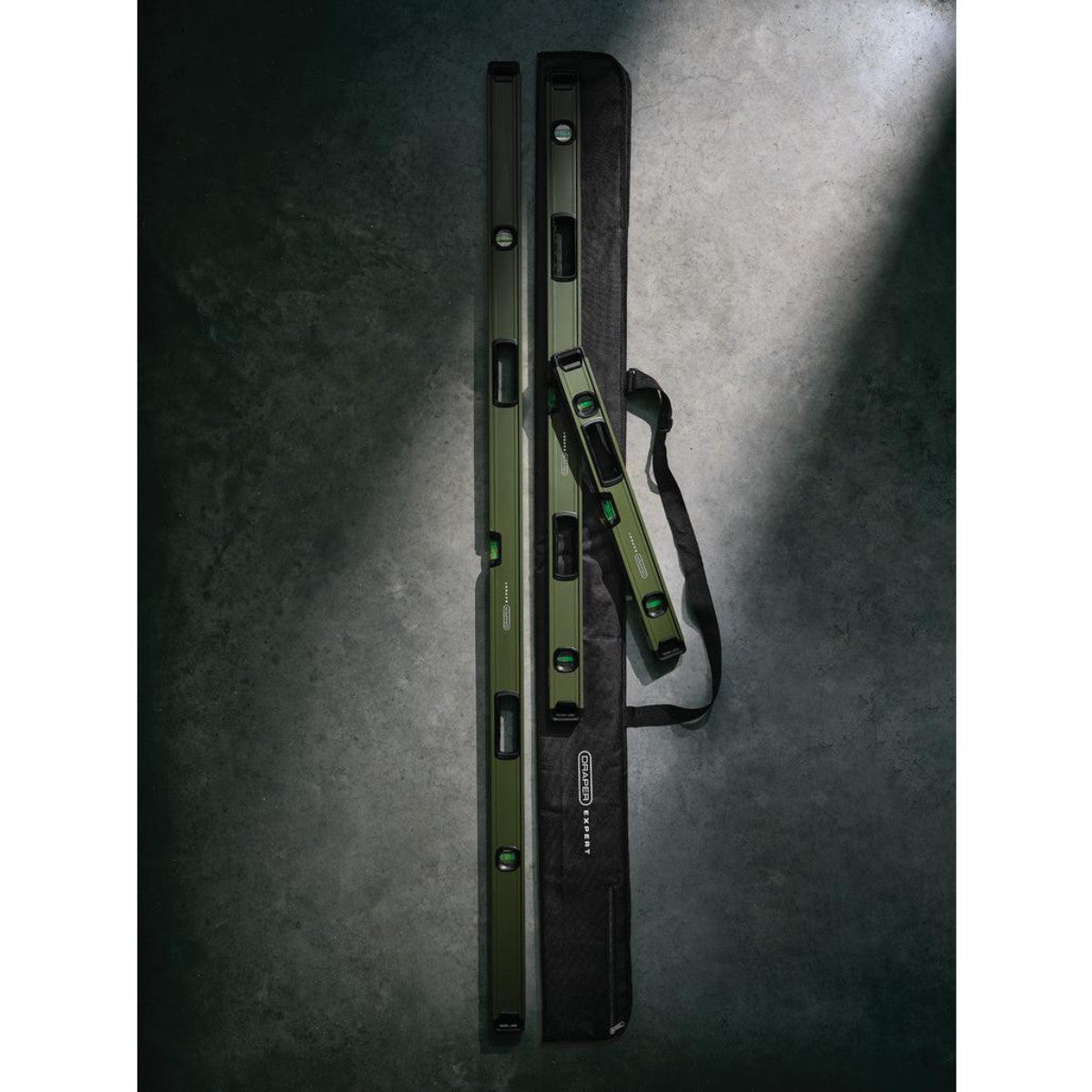 Draper Expert Box Spirit Level with Handle Set (3 Piece) 29006
