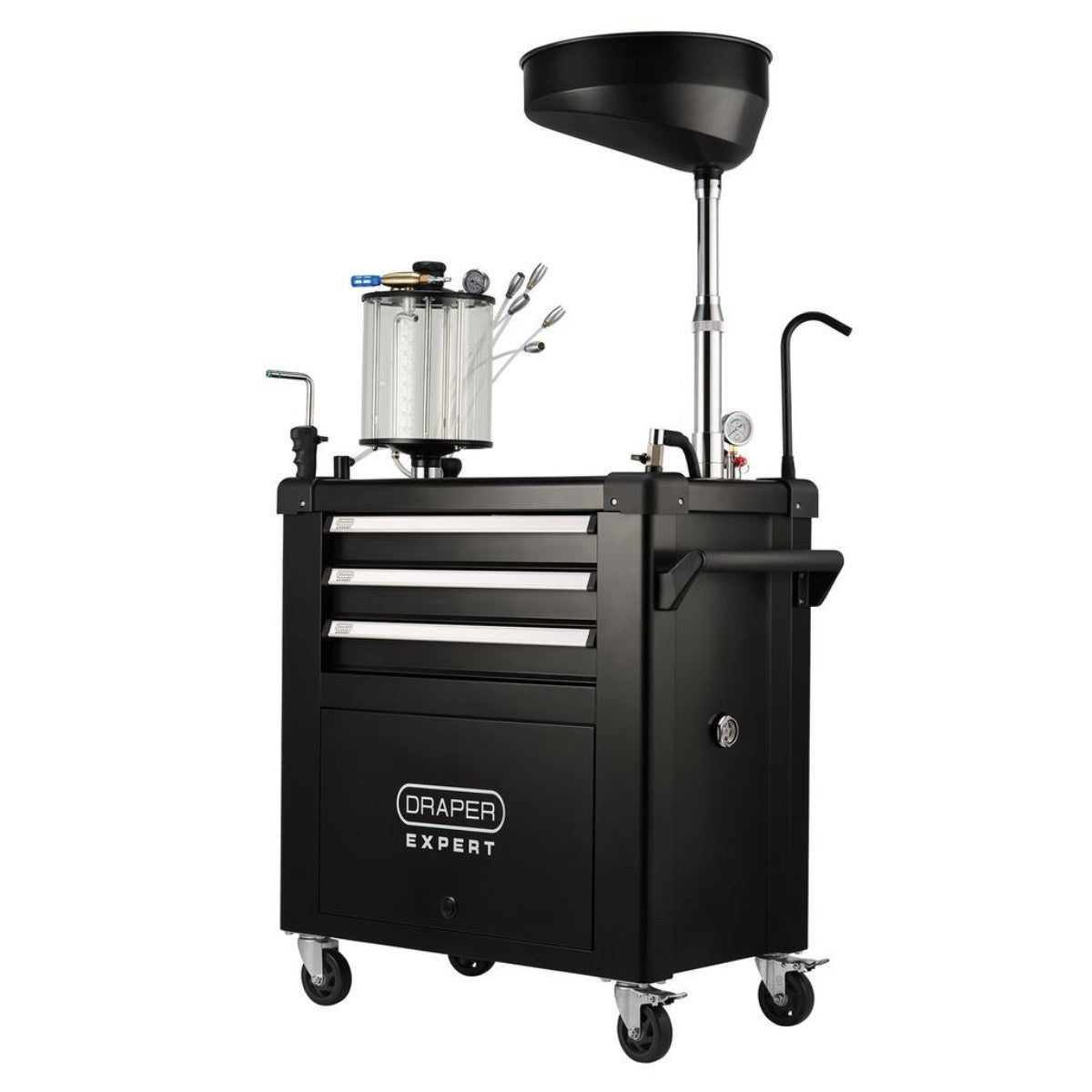 Draper Mobile Oil Service Station & Chamber and Oil Drain Pan 30205