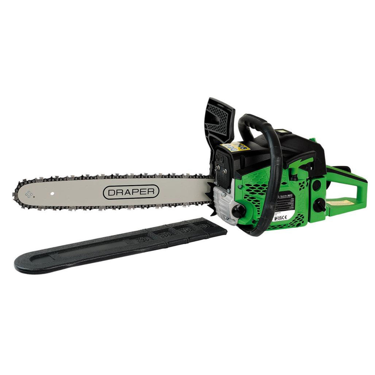 Draper Petrol Chainsaw, 45cc, 450mm/18" 30273