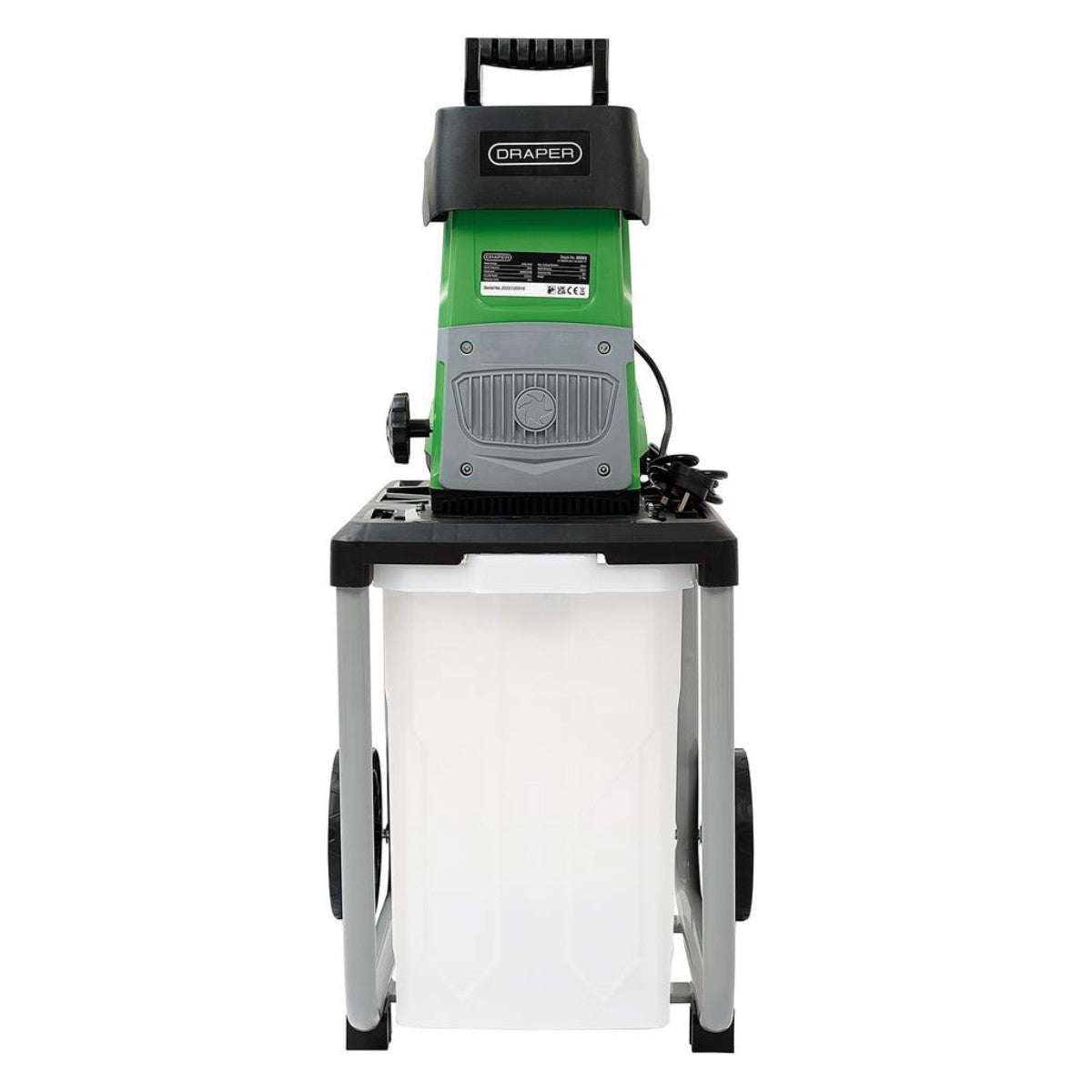 Draper 230V Quiet Garden Shredder, 2800W 30293