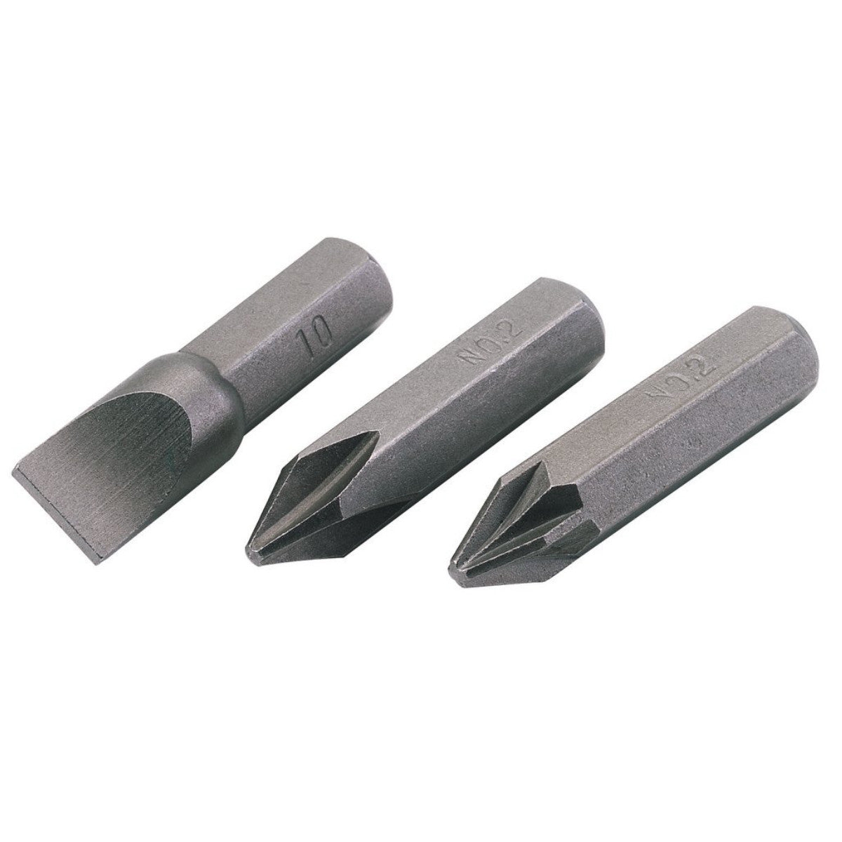 Draper Plain Slot Impact Screwdriver Bit, 10mm 30912