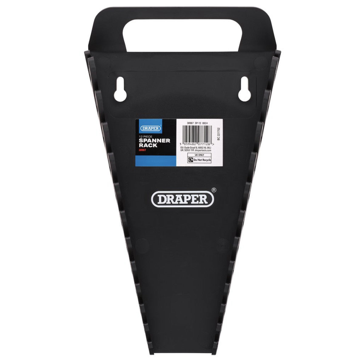 Draper Spanner Rack, Capacity 12 30967