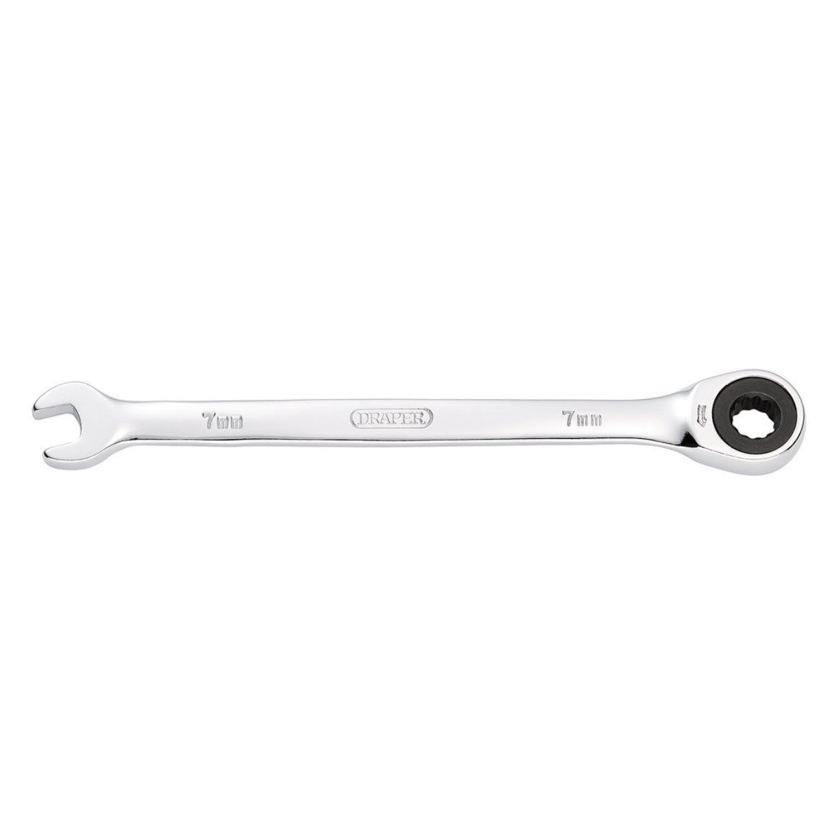 Draper Metric Ratcheting Combination Spanner, 7mm 31004