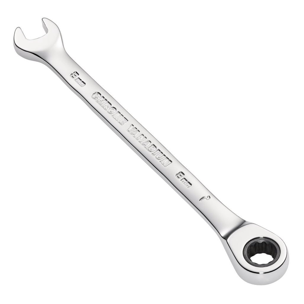 Draper Metric Ratcheting Combination Spanner, 8mm 31005