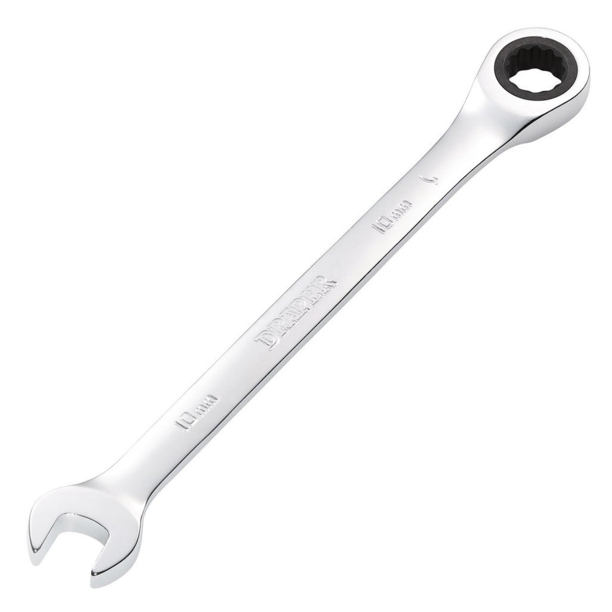 Draper Metric Ratcheting Combination Spanner, 10mm 31007