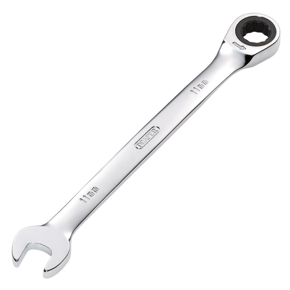 Draper Metric Ratcheting Combination Spanner, 11mm 31008