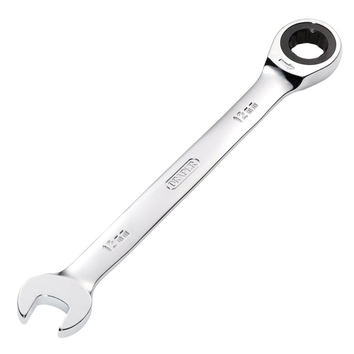 Draper Metric Ratcheting Combination Spanner, 12mm 31009