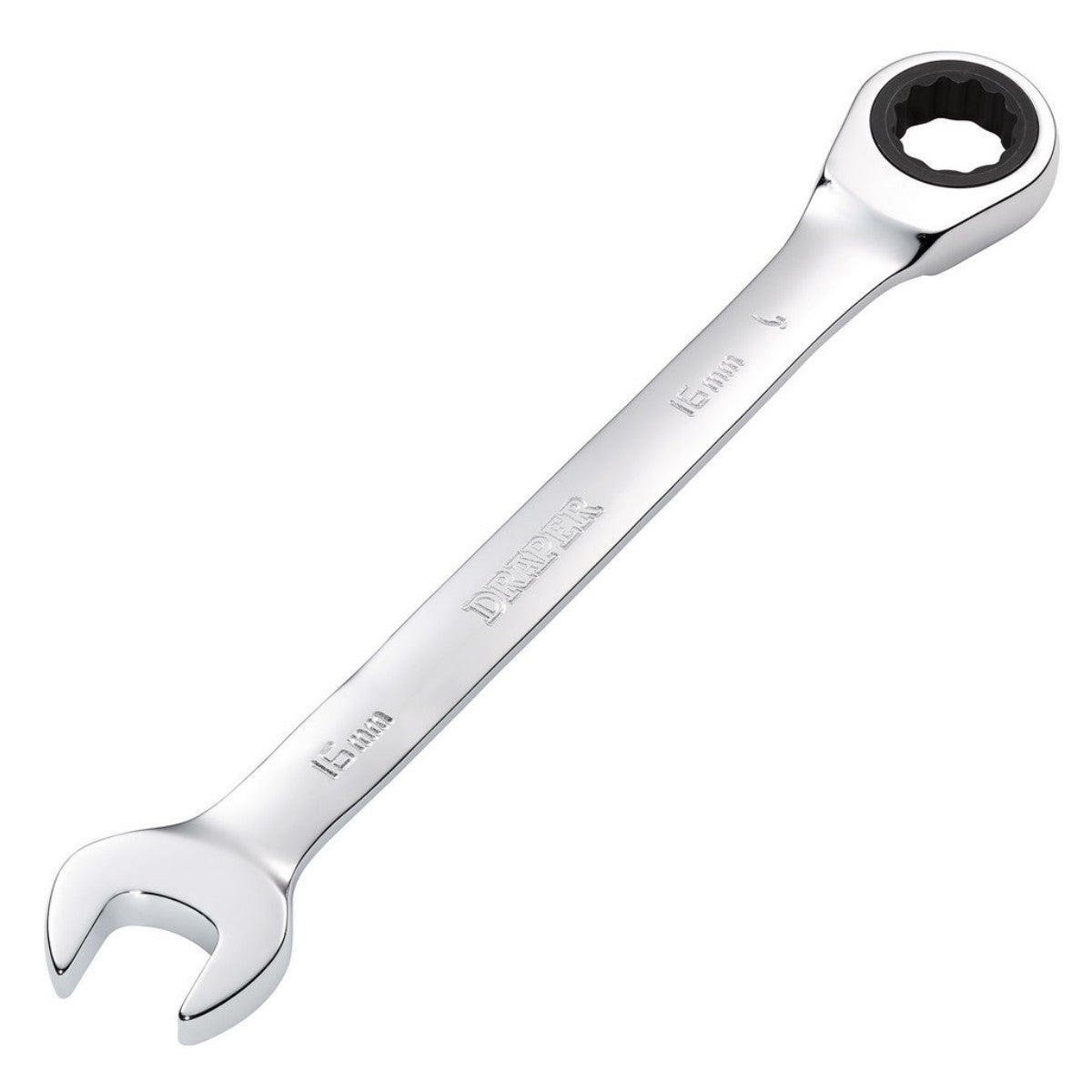 Draper Metric Ratcheting Combination Spanner, 16mm 31013