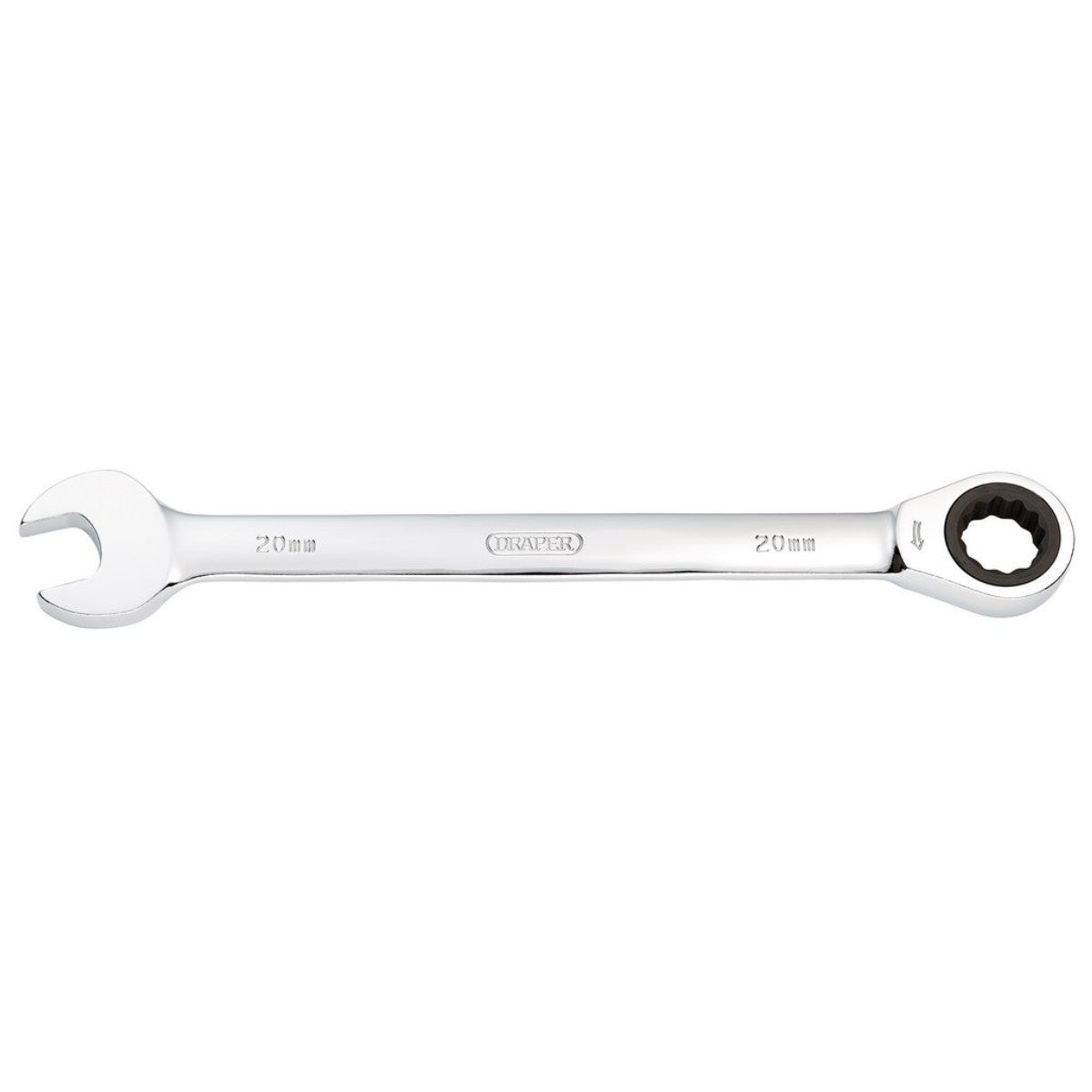 Draper Metric Ratcheting Combination Spanner, 20mm 31019