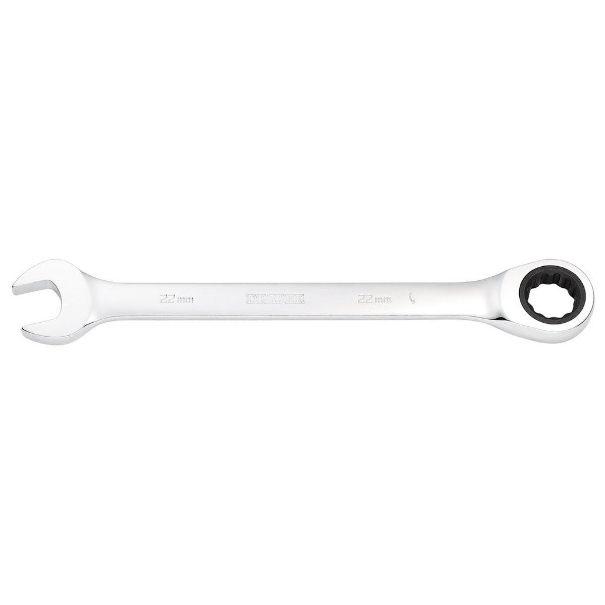 Draper Metric Ratcheting Combination Spanner, 22mm 31022