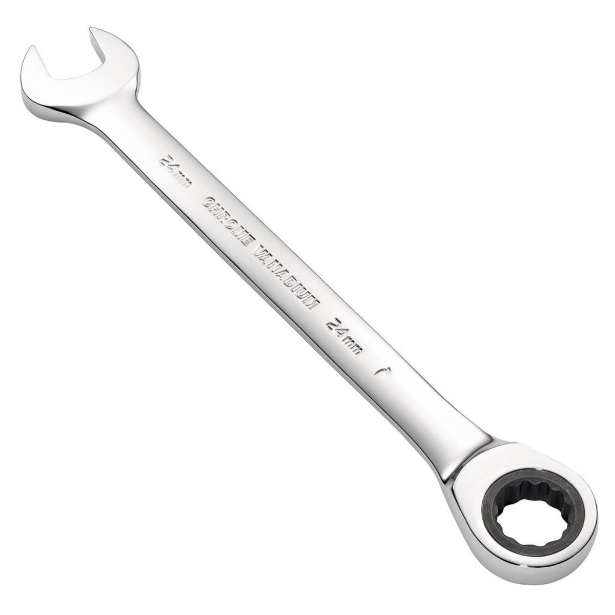 Draper Metric Ratcheting Combination Spanner, 24mm 31023