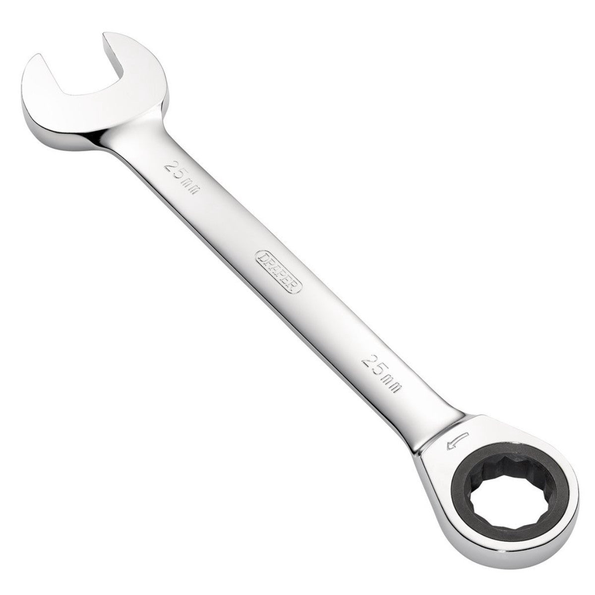 Draper Metric Ratcheting Combination Spanner, 25mm 31024