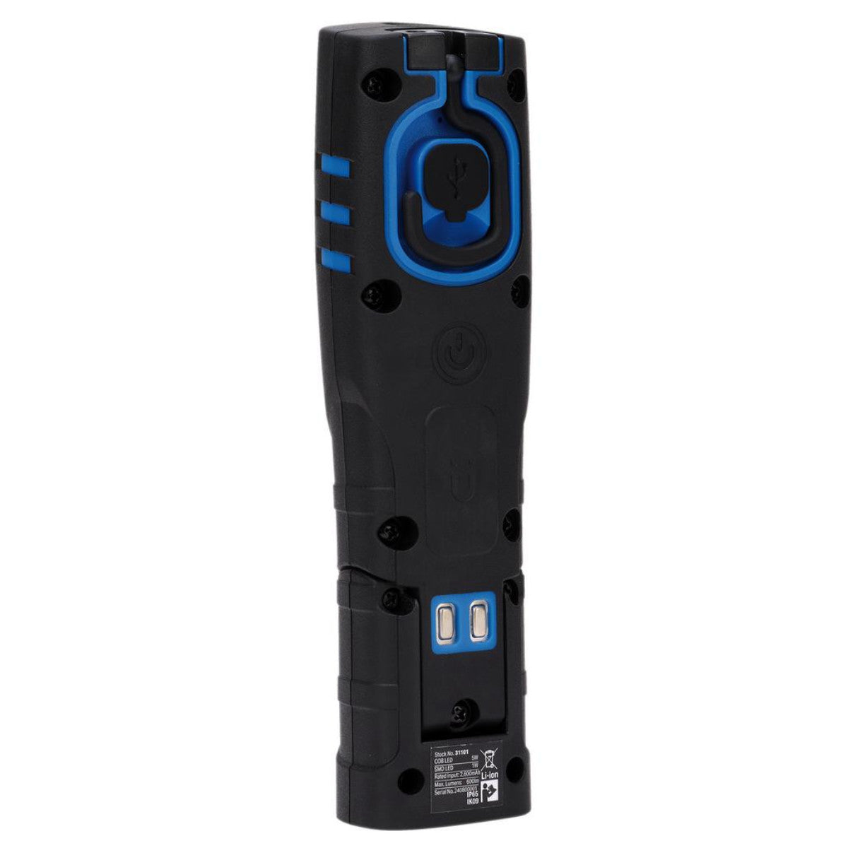 Draper Expert SMD LED USB Rechargeable Inspection Light with Charging Station, 5W, 600 Lumens, USB-C Cable Supplied 31101